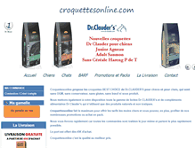 Tablet Screenshot of croquettesonline.com